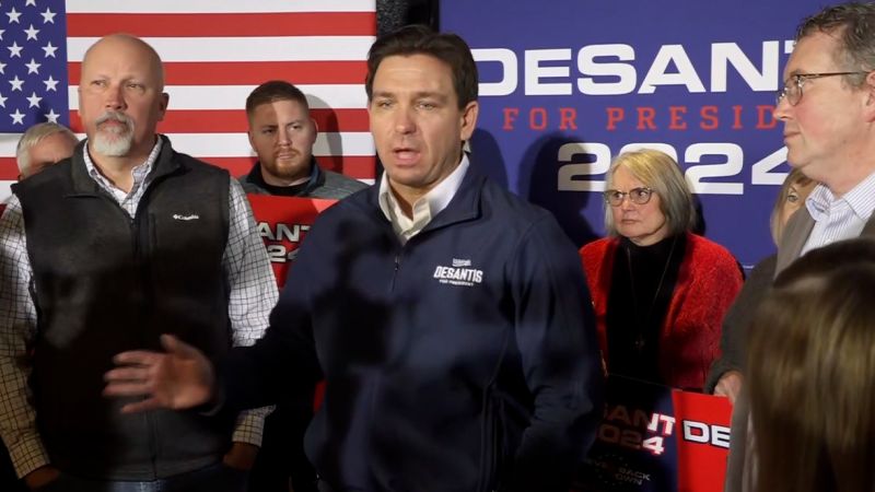 DeSantis suggests Biden could be removed from Florida ballot