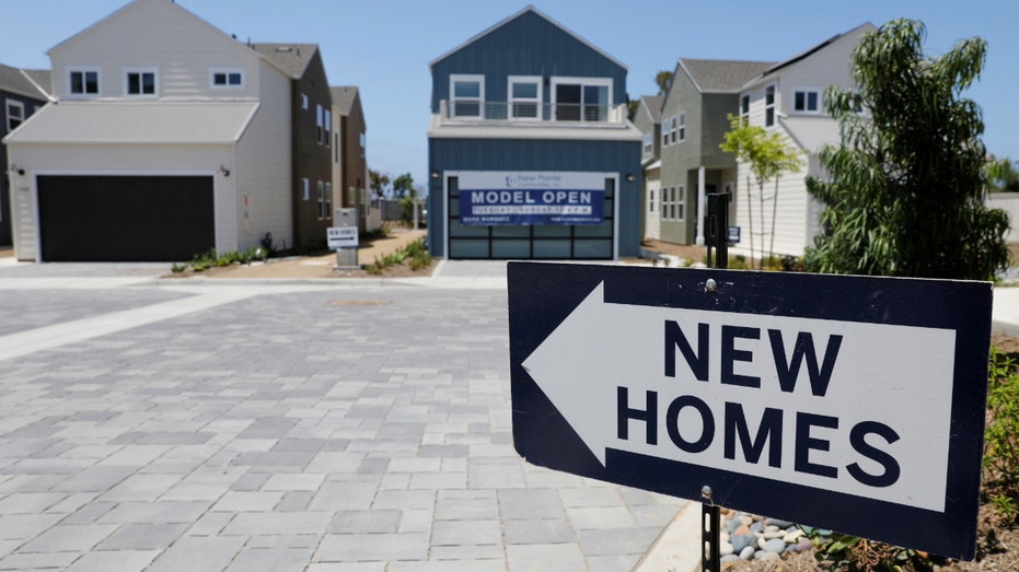 New homes for sale in Encinitas, California.