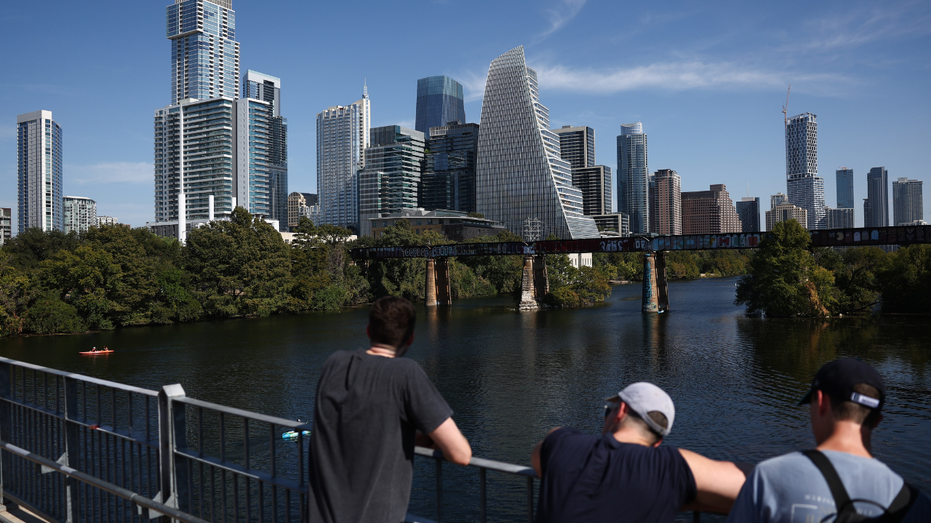 A view of the skyline in Austin, Texas.